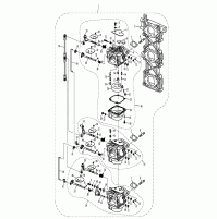 CARBURETOR ASSY - 2 Strock for T75T85T90